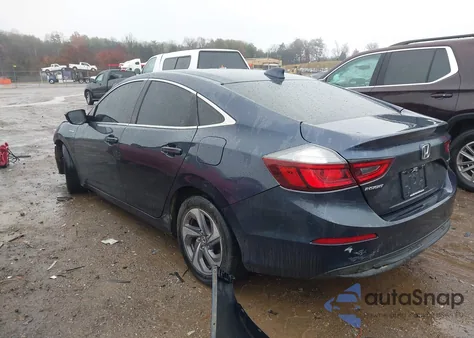 2020 Honda Insight Ex из США, поврежденный, VIN 19XZE4F59LE012971